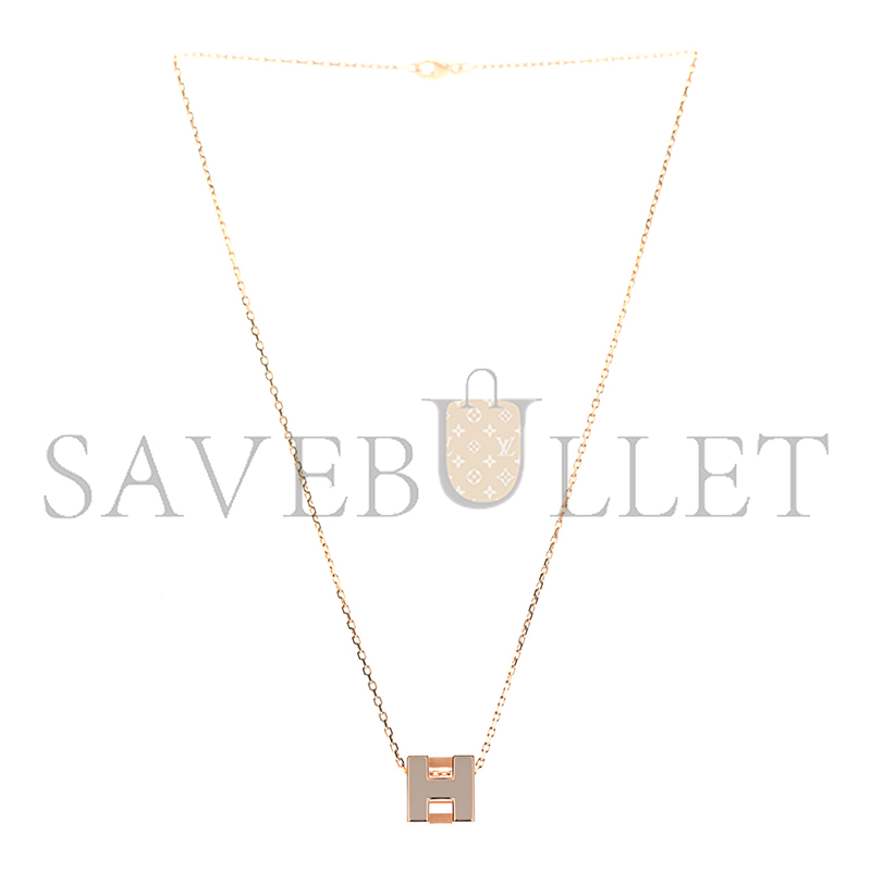 HERMÈS ROSE GOLD LACQUERED CAGE D